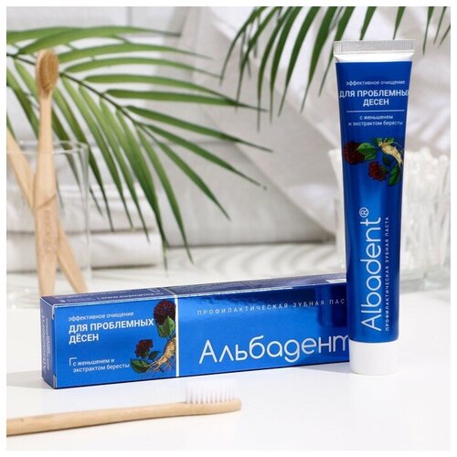 Зубная паста Альбадент противовоспалительная, 95 г./В упаковке шт: 1