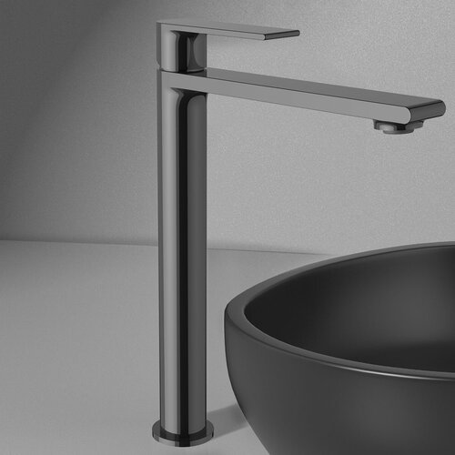 серый, хром, черный, темный