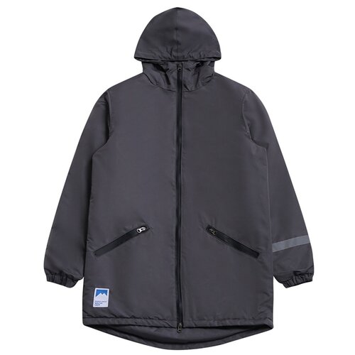  куртка Hard Lunch демисезонная, подкладка, капюшон, светоотражающие элементы, утепленная, размер XL, серый