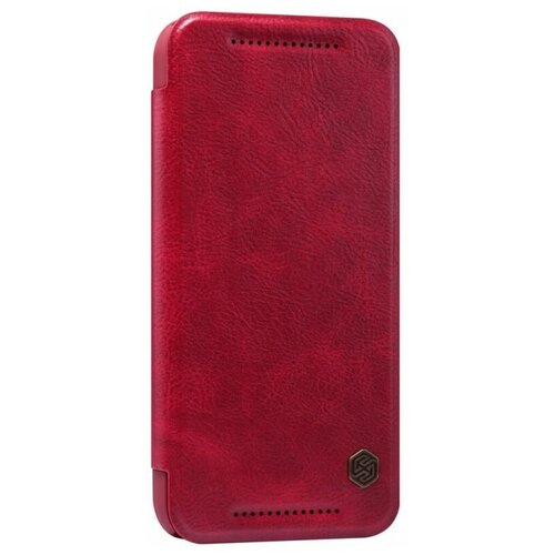 Чехол книжка кожаная Nillkin Leather Qin HTC M9/M9+ (красный)