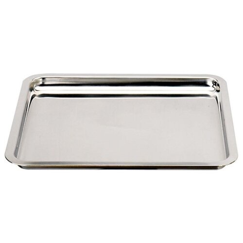 Поднос прямоугольный из нержавейки 40х50 см