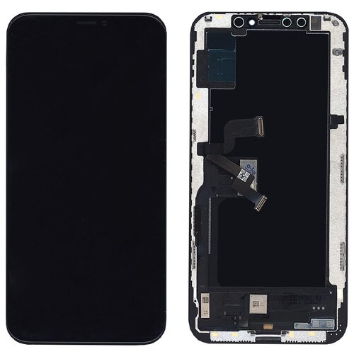 Дисплей для Apple iPhone XS в сборе с тачскрином (OLED) черный чехол силиконовый для asus zenfone 3s max zc521tl черный