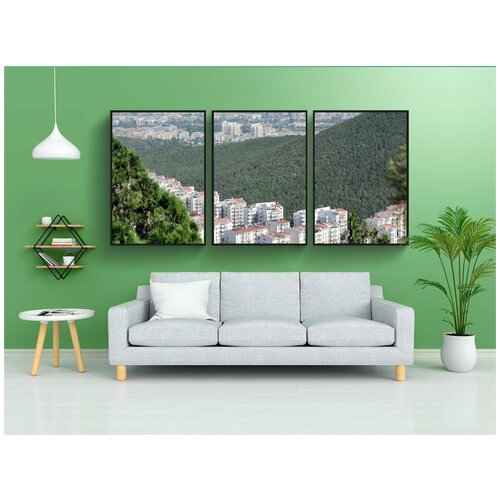 фото Набор модулных постеров для интерьера "сюйчжоу, город, китай" 60x90 см. в тубусе, без рамки lotsprints