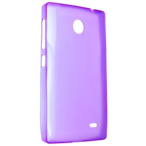 Чехол силиконовый для Nokia X Dual Sim TPU 0.5 mm (Фиолетовый)