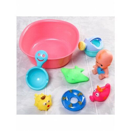 Крошка Я Набор игрушек для игры в ванне «Игры малыша»