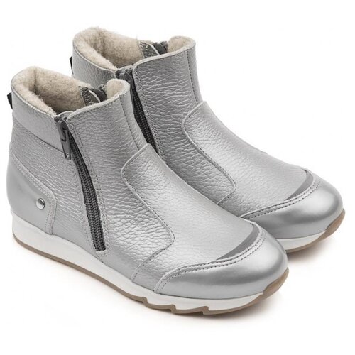 Ботинки Tapiboo, размер 28, серебряный ботинки tapiboo размер 35 серебряный