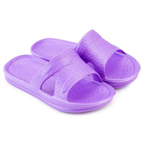 фото Сланцы детские «стэп» цвет фиолетовый, размер 29-30 нет бренда