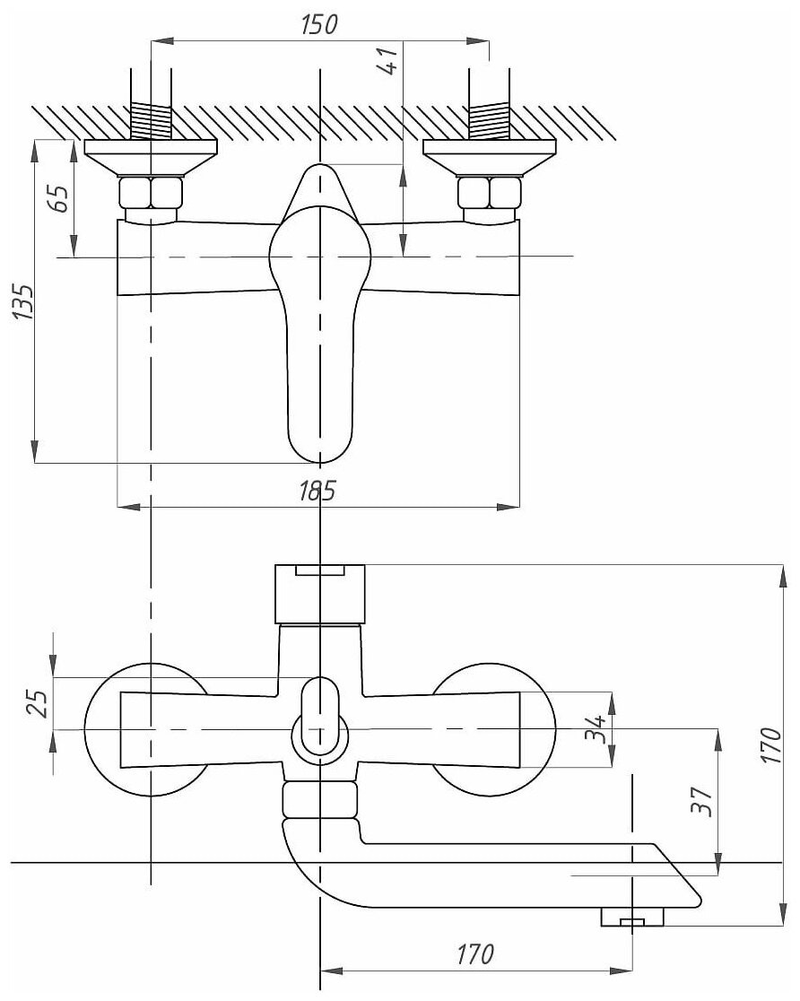 Душевой гарнитур Grohe - фото №11