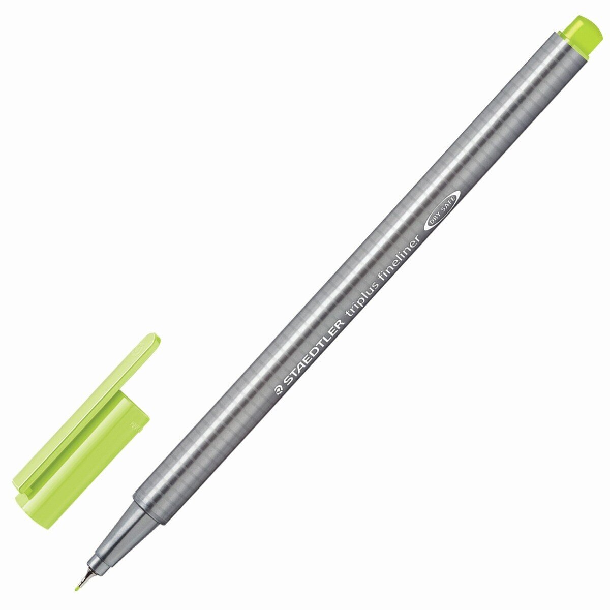 Ручка капиллярная Staedtler TRIPLUS FINELINER, трехгранная, толщина письма 0,3 мм, лаймовая (334-53)