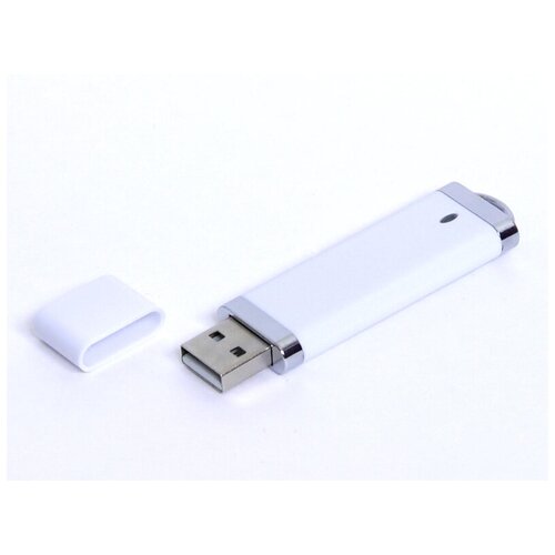 Промо флешка пластиковая «Орландо» (64 Гб / GB USB 3.0 Белый/White 002 Протос Промо Protos Promo)