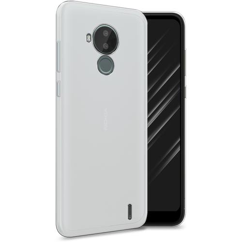 Силиконовый чехол на Nokia C30 / Нокия C30, прозрачный силиконовый чехол на nokia c30 нокия c30 коты черно белые