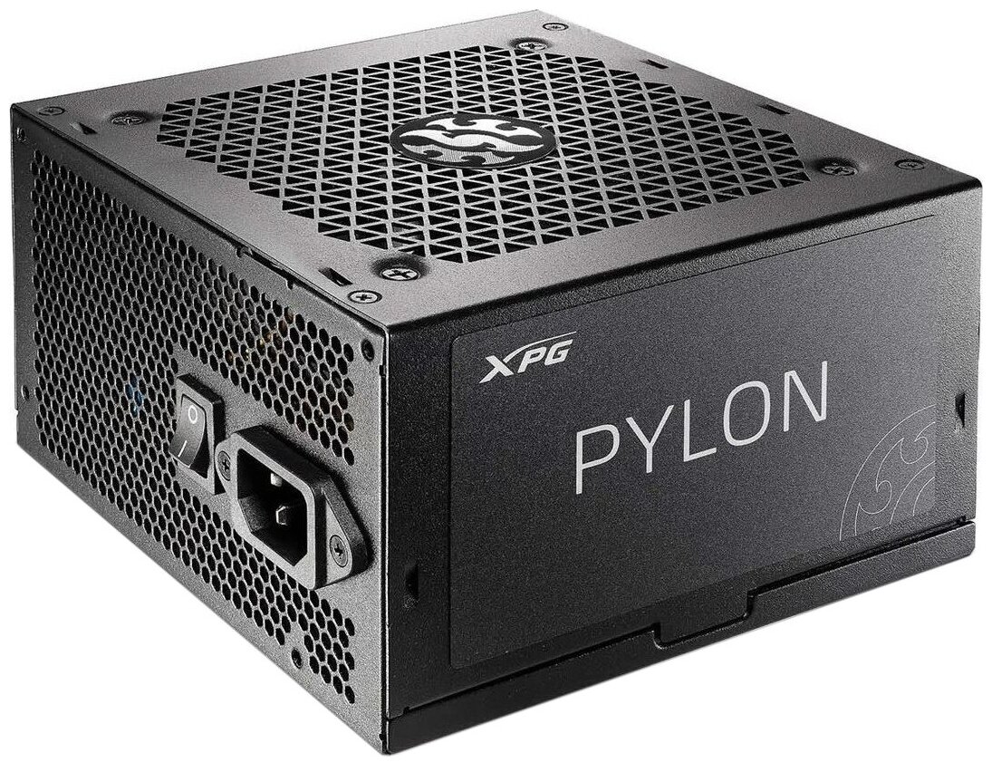 ADATA XPG PYLON BRONZE 550W PYLON550B-BKCEU 550 Вт, 80 Bronze, EPS12V, APFC, 20 4 pin, 44 pin CPU,