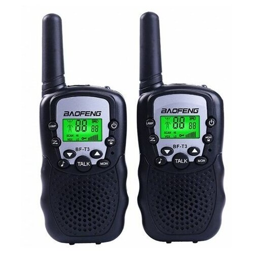 Рации детские Baofeng BF-T3 комплект 2шт для детей 155000₽