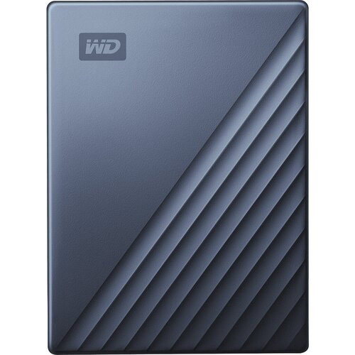 Внешние HDD/ Portable HDD 2TB WD My Passport ULTRA (Blue), USB-C/USB 3.2 Gen1, 110x82x13mm, 130g /12 мес./ WDBC3C0020BBL-WESN