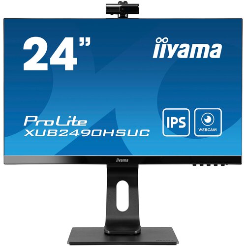 23.8 Монитор Iiyama ProLite XUB2490HSUC-B1, 1920x1080, 60 Гц, IPS, черный