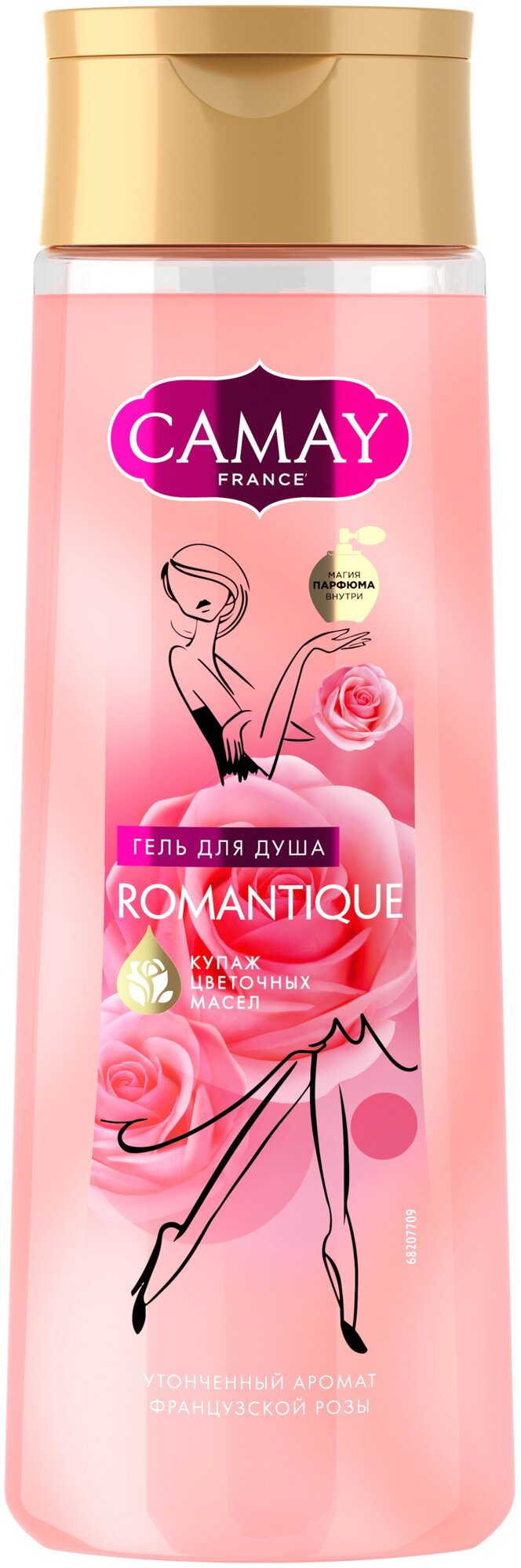 Гель для душа Camay French romantique, 250 мл