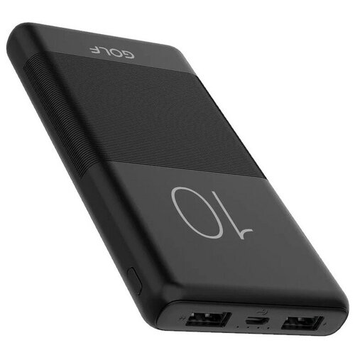 Внешний аккумулятор Golf Edgee G80 10000mAh Black 107500₽