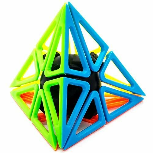 Головоломка рубика / FangShi LimCube 2x2x2 Frame Pyraminx / Развивающая игра головоломка рубика fangshi limcube fission skewb цветной пластик развивающая игра