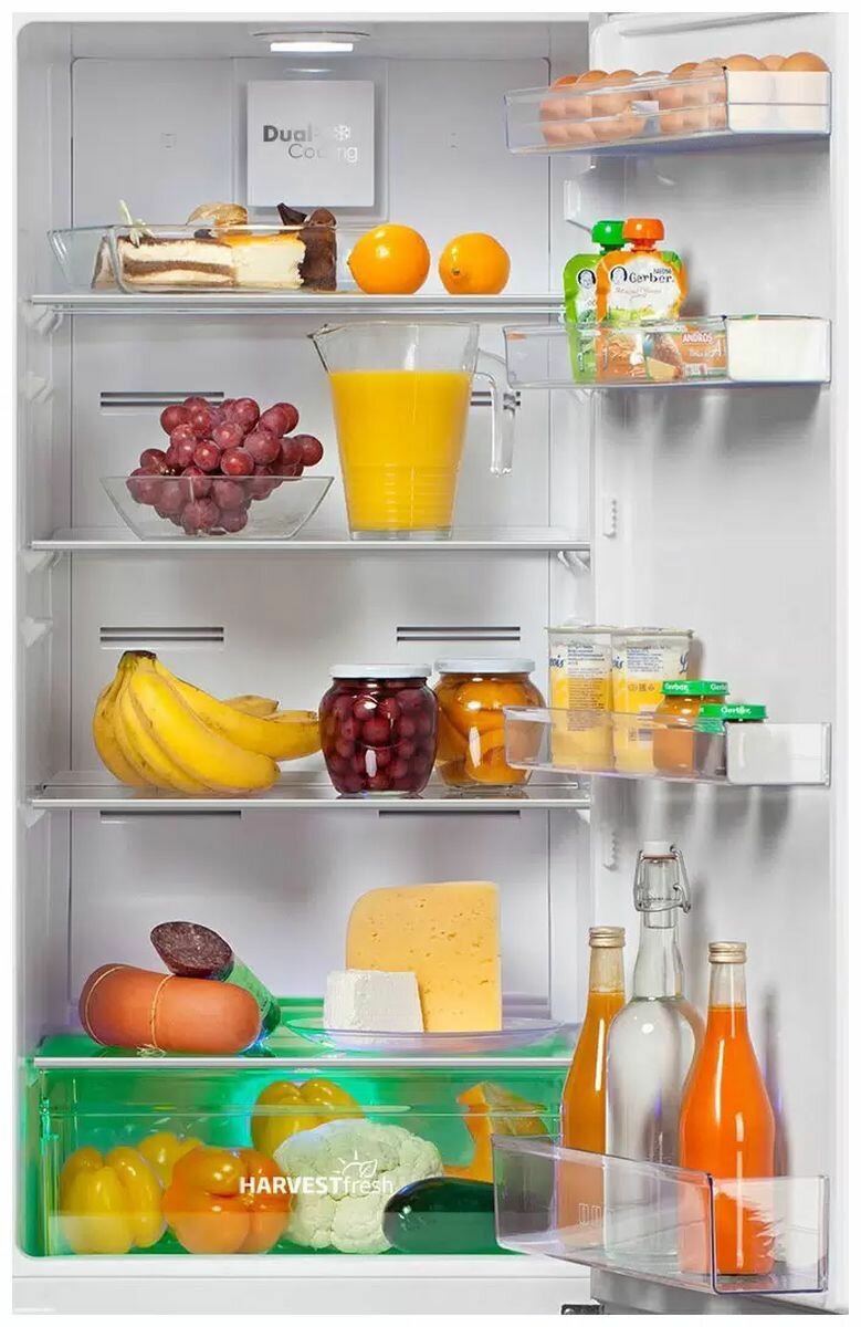Холодильник Beko двухкамерный серебристый - фото №16