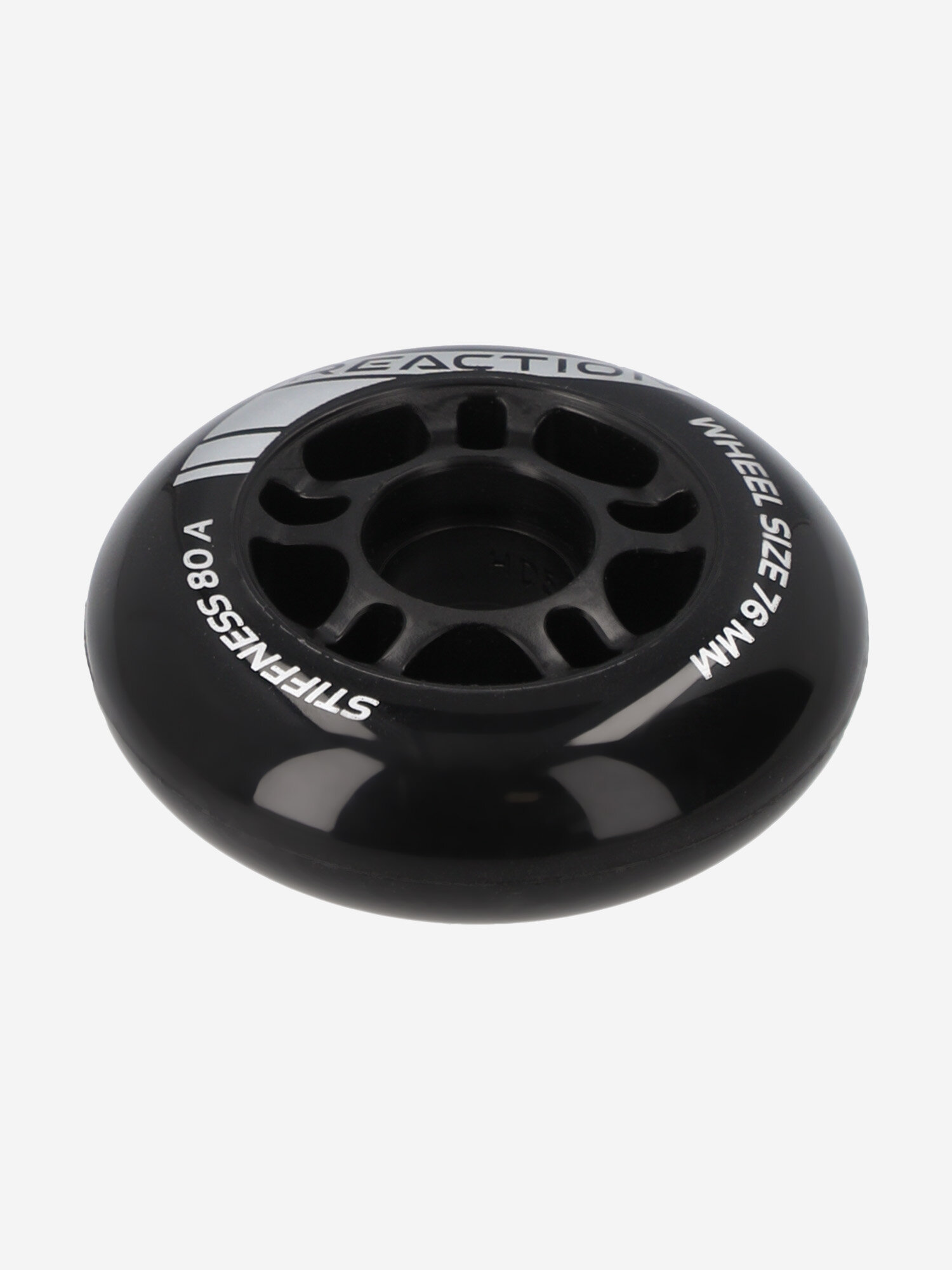 Набор колес для роликов Reaction 76 мм, 80А, 4 шт Черный; RUS: Б/р, Ориг: one size