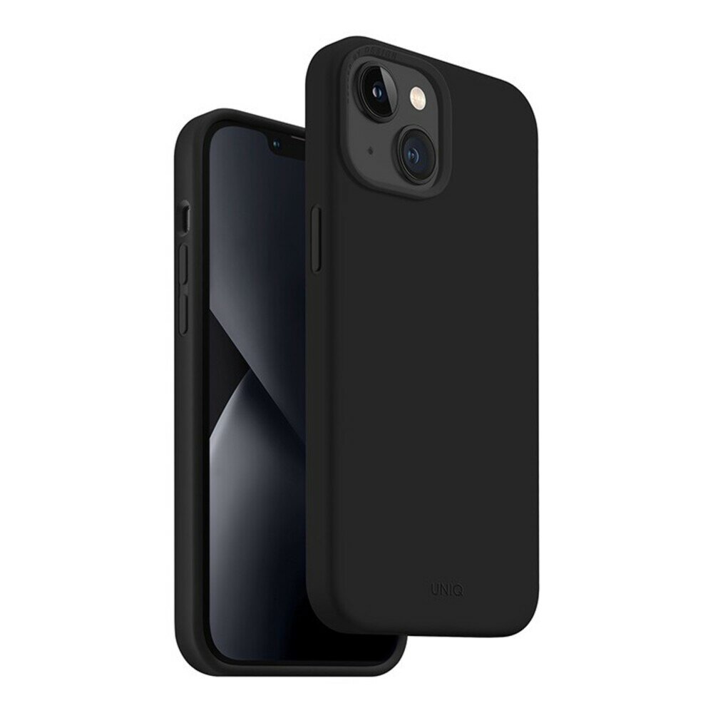 Чехол Uniq для iPhone 14 LINO Black