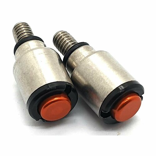 Клапан сброса давления с амортизатора IGP KTM M4x0,7 (пара), оранжевый