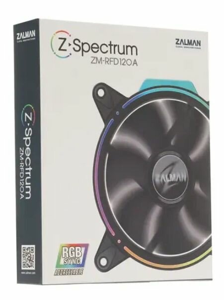 Вентилятор ZALMAN Addressable RGB, 120мм, Ret - фото №19