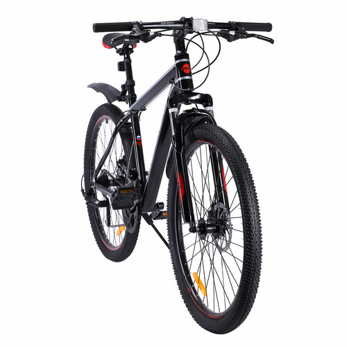 Велосипед взрослый алюминиевый горный 26 дюймов 21-скорость на рост 170-185см COMIRON UNIVERSE втулки на промподшипниках Черный 1750000₽