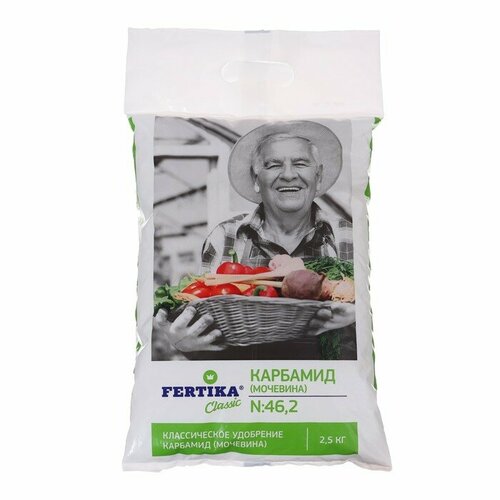 Удобрение Карбамид Фертика, 2,5 кг удобрение карбамид мочевина fertika classic 1 кг