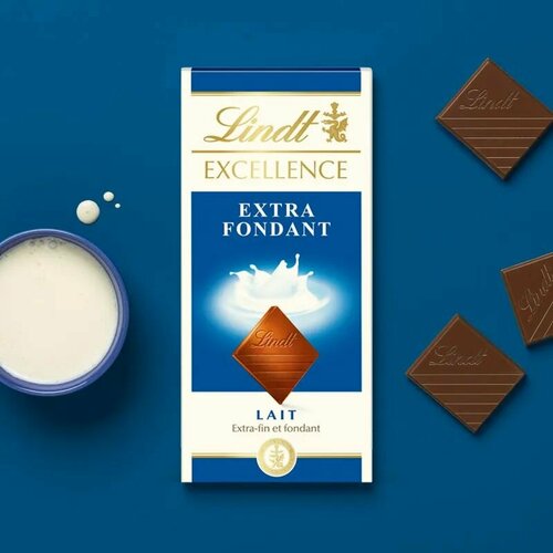 Шоколад Lindt Excellence тающий молочный 100гр (Франция)