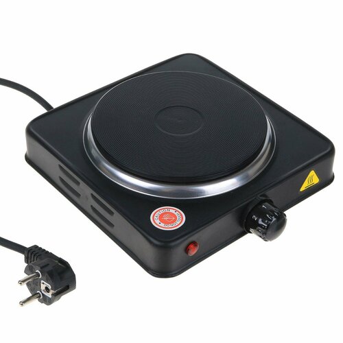 Плитка электрическая ПЭ-01В 1000 Вт 1 конфорка диск черная 163900₽