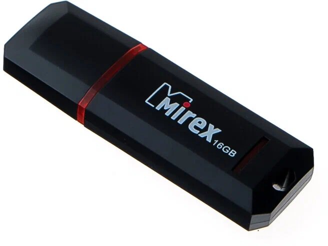 Флеш накопитель 16GB Mirex Knight, USB 2.0, Черный