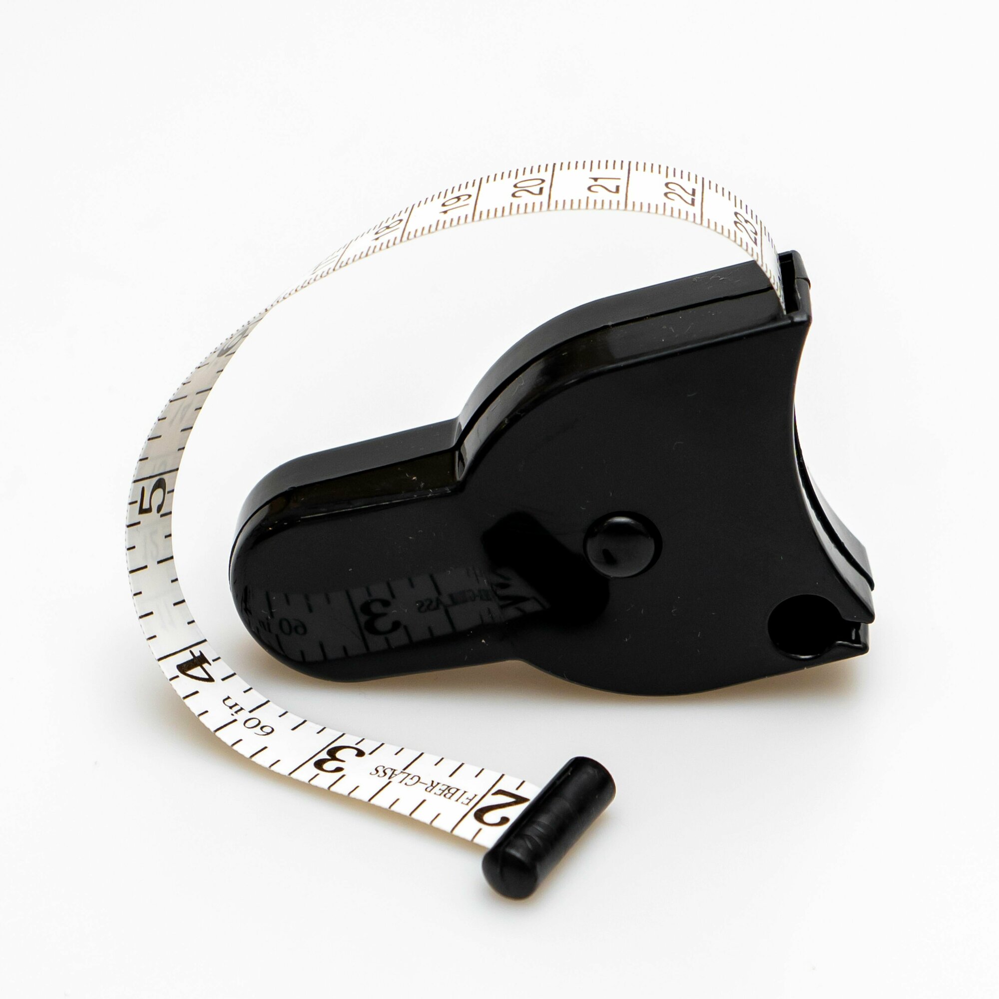 Рулетка сантиметр для измерения объёмов тела черная