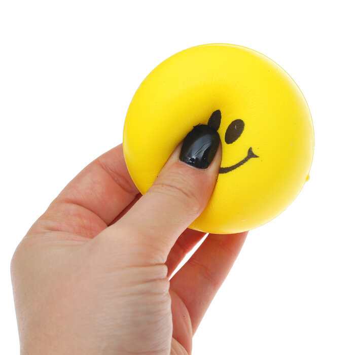 Мялка-сквиши Смайл , (12 шт)