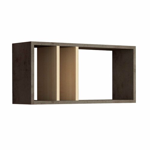 Полка VM-mebel Элемент П ЛДСП Бетон Чикаго темно-серыйКлен танзау VMПн_П_Кт 1270₽