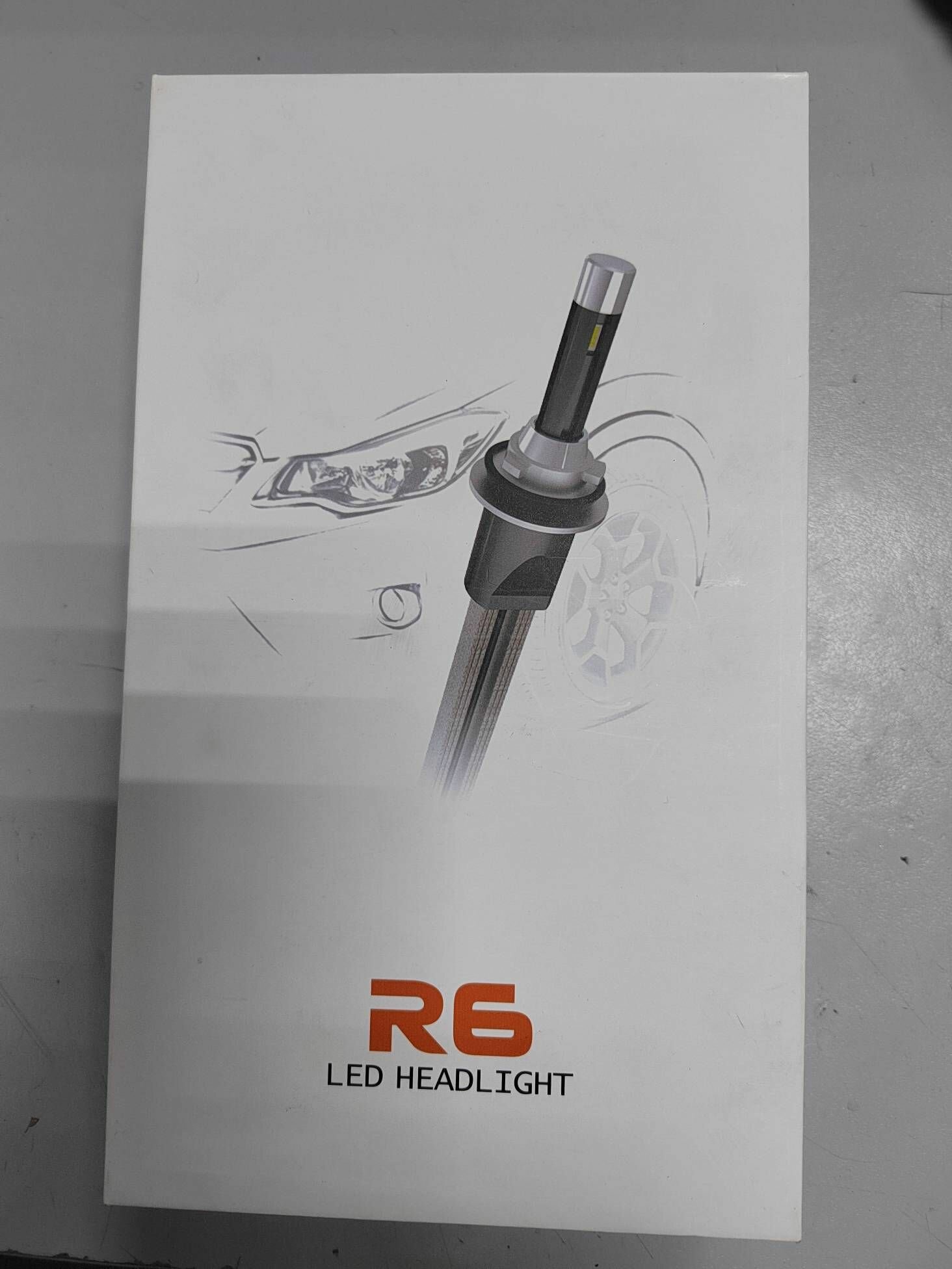 Набор автоламп LED LONGTEK H7-3001 H7 9-32V 48W R6 LED Head Lamp (К2)