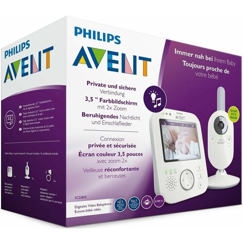 Видеоняня Philips Avent SCD843 Video-Babyphone