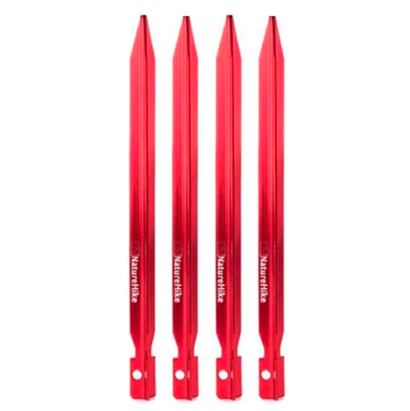 Колышки Naturehike 25cm 4шт Red NH15A009-I-4R