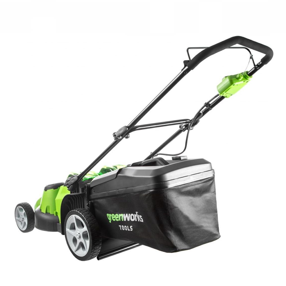 Аккумуляторная газонокосилка Greenworks G40LM49DB Twin Force 2500207 - фотография № 2