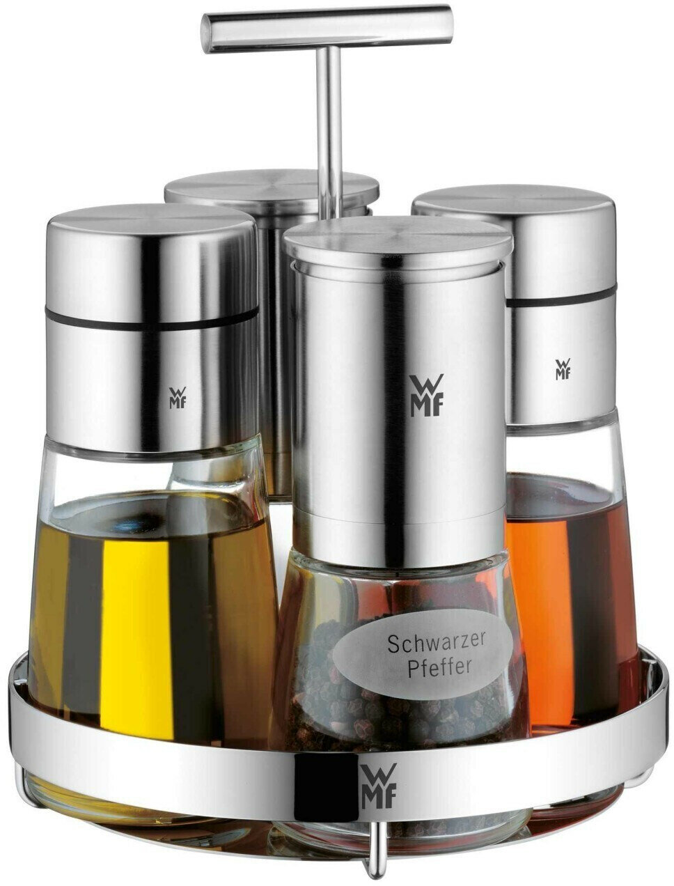 WMF Cruet DE LUXE 5 шт. Перец и соль + уксус и масло мельница для специй