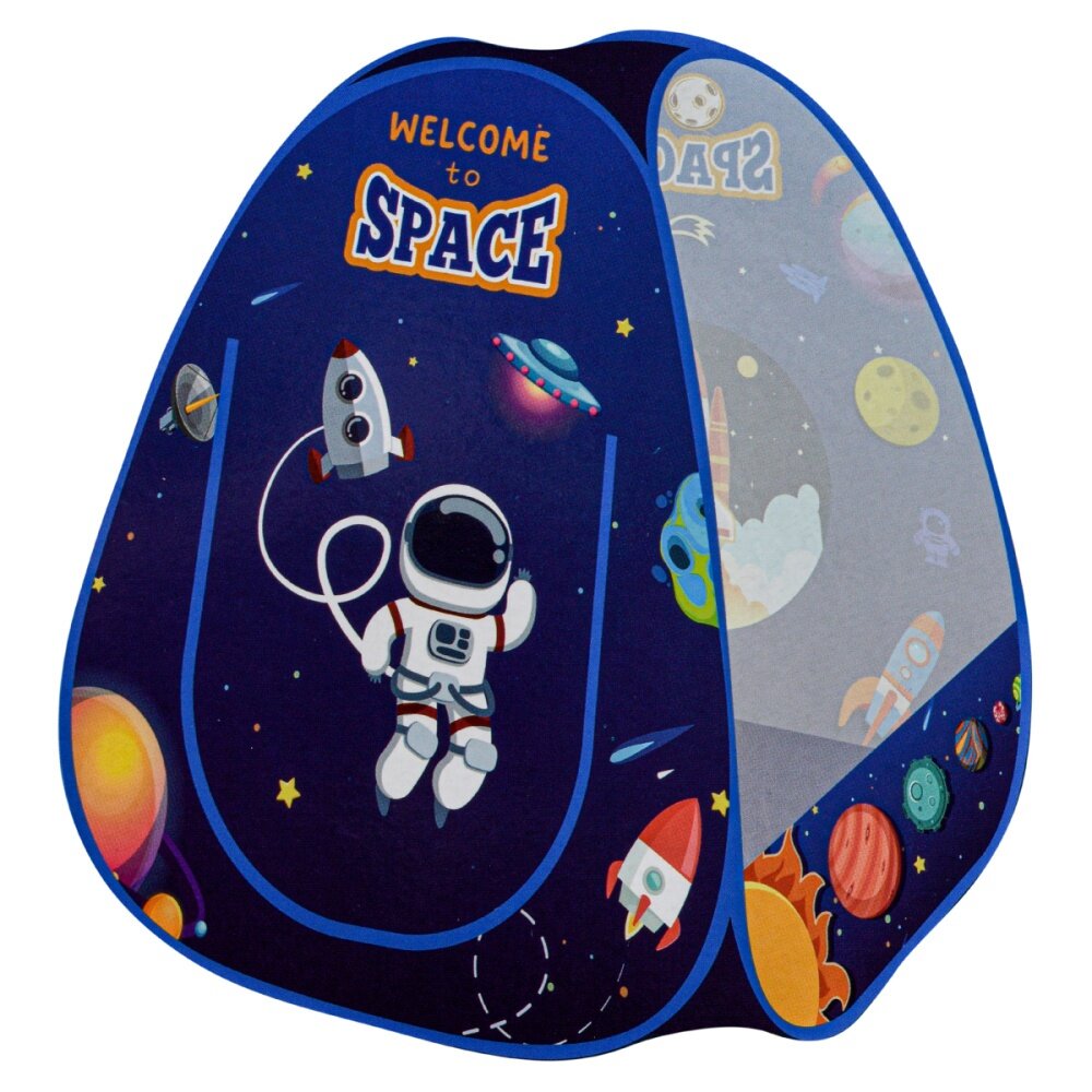 Игровая палатка КНР "Welcome to Space", домик, 89х89х90 см, сумка, 333-193 (2369385)