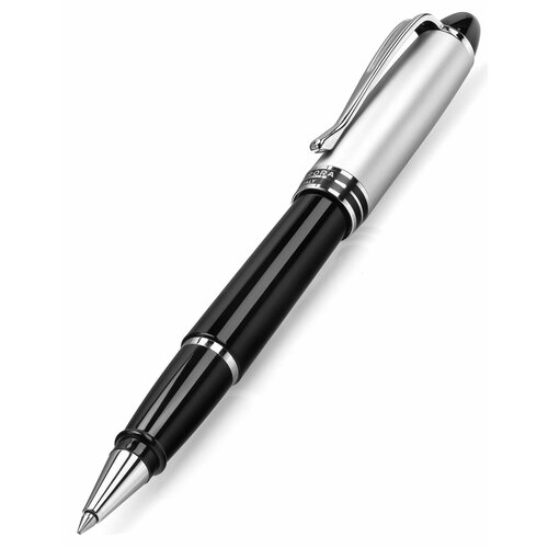 Ручка-роллер AURORA Ipsilon Black Resin Chrome Cap Chrome Plated (AU B71-C) ручка роллер sheaffer prelude gloss black gold plated trim sh e1355