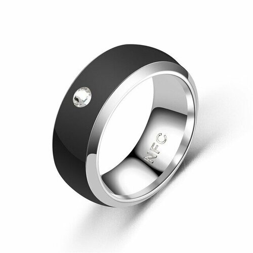 Умное кольцо с поддержкой NFC, размер 9, обхват пальца 59,8 мм, диаметр 19 мм.