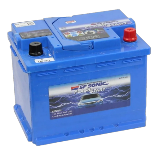 Автомобильный аккумулятор SF SONIC 6СТ-60.0