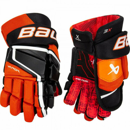 Перчатки хоккейные BAUER Vapor 3X MTO S22 Sr 1059955 (14 / черно-оранжевый)
