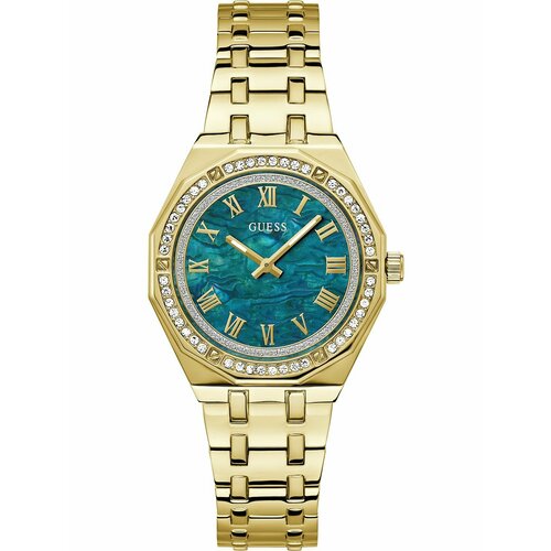 фото Наручные часы guess, gw0770l2 золотистый/морской