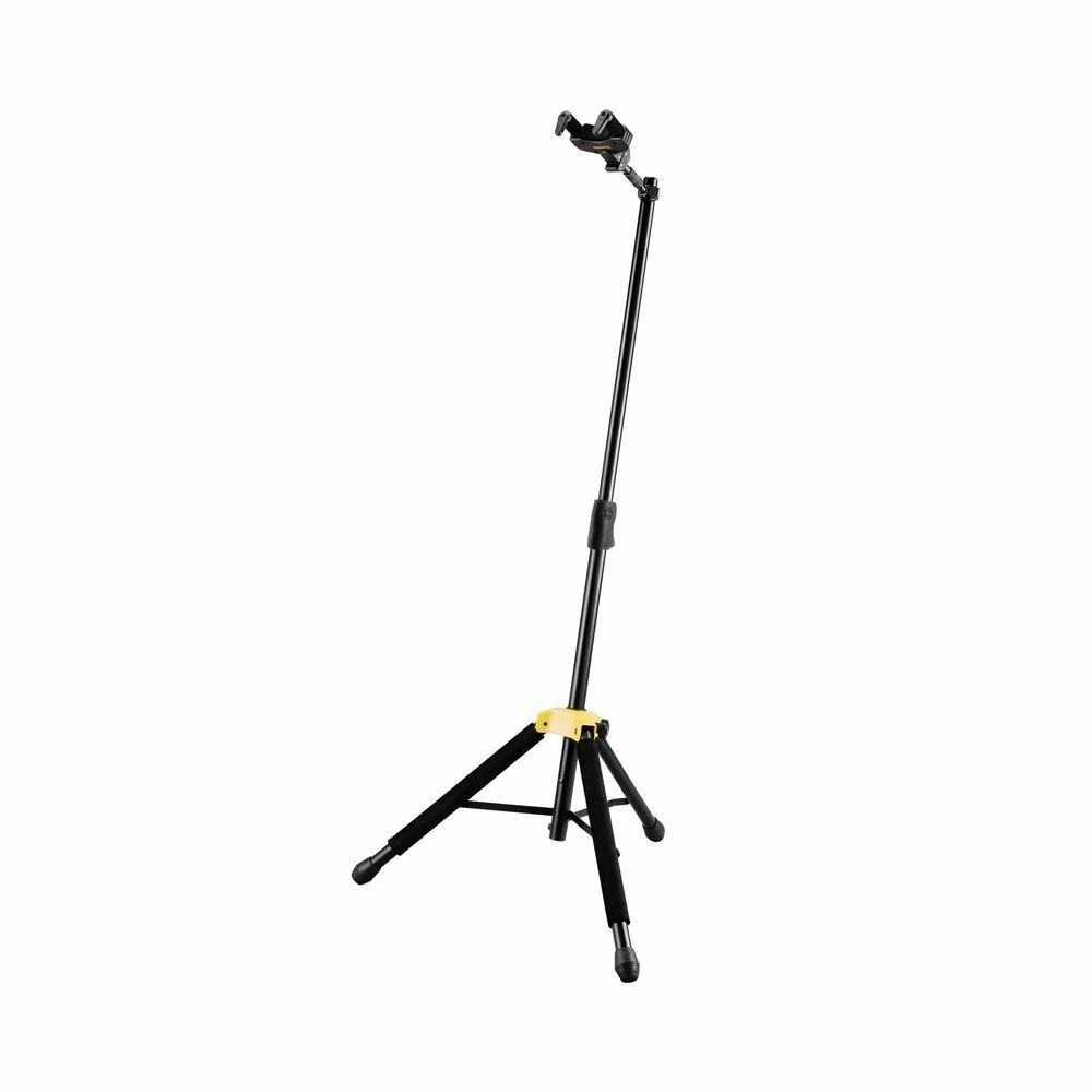Hercules GS415B Plus - высококачественная стойка для гитары с автозахватом
