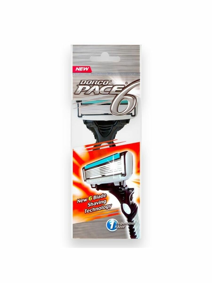 Dorco Pace6 SXA-100 - Одноразовый станок для бритья 1 шт
