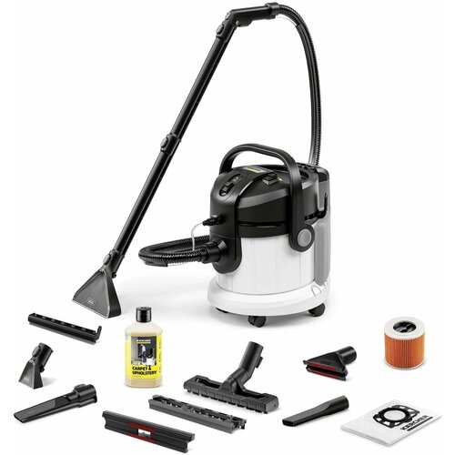 Пылесос моющий Karcher SE 4 Plus 1400Вт белый 42783₽
