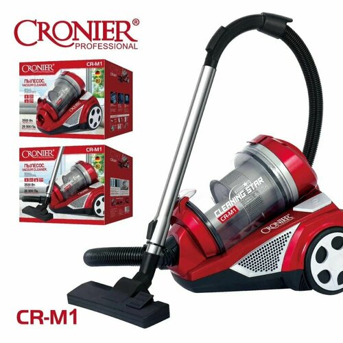 Пылесос CRONIER CR-M1 для дома 3500 Вт 26000 пас Пылесос бытовой со стаканом для сухой уборки 888300₽
